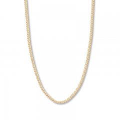 18" Curb Chain 14K Yellow Gold Appx. 4.4mm