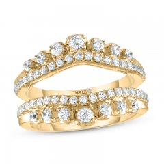 Leo Diamond Enhancer Band 1 ct tw Round-cut 14K Yellow Gold