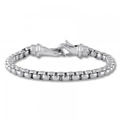 Men's Chain Bracelet Stainless Steel 8.5" Length