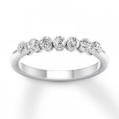 Diamond Anniversary Band 1/2 ct tw 14K White Gold