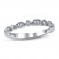 Diamond Anniversary Ring 1/15 ct tw in 10K White Gold