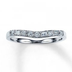 Previously Owned Enhancer 1/3 ct tw Diamonds 14K White Gold