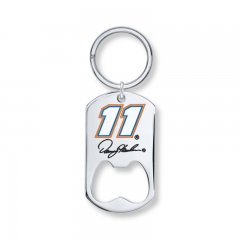 NASCAR #11 Bottle Opener Key Chain Stainless Steel