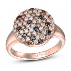 Le Vian Diamond Ring 7/8 ct tw 14K Strawberry Gold