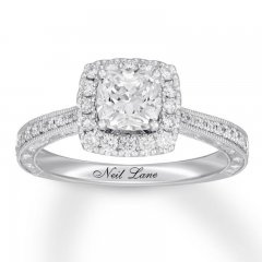 Neil Lane Diamond Engagement Ring 1-3/8 ct tw 14K White Gold