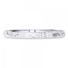 Flex Bangle Bracelet Sterling Silver